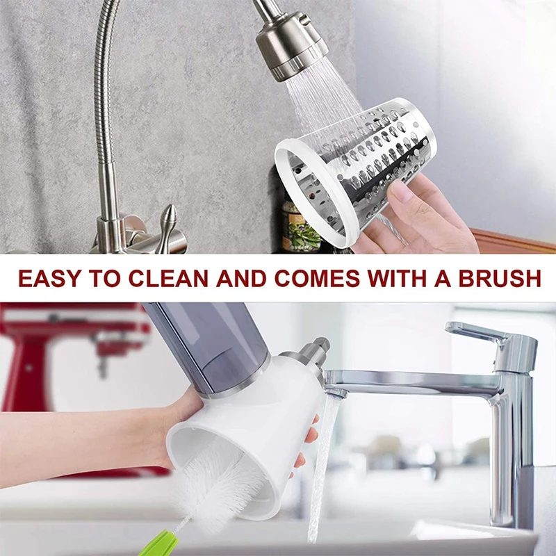 

Slicer/Shredder Attachment for KitchenAid Stand Mixers,Cheese Grater Attachment Slicer Attachment for KitchenAid