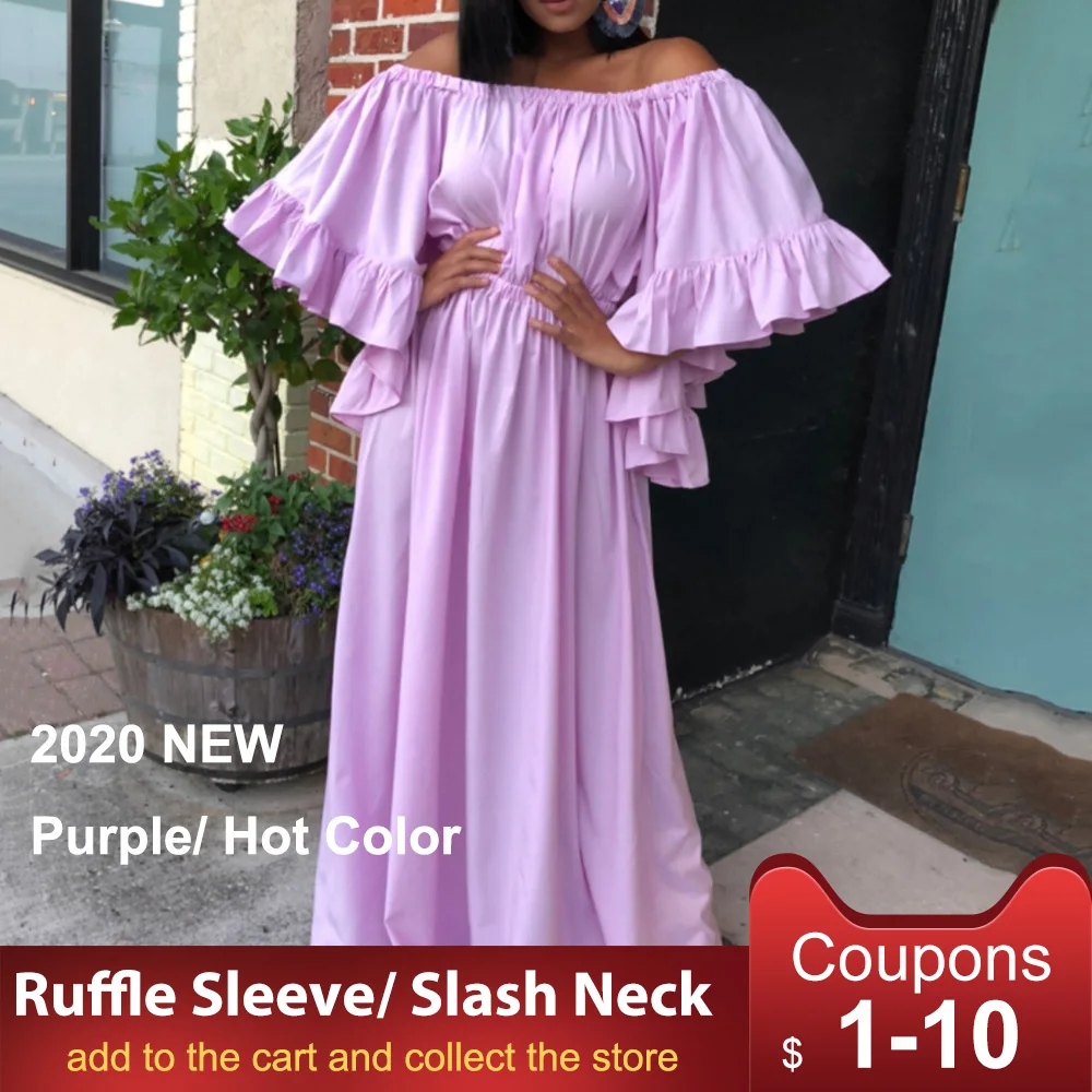 Элегантное женское платье с открытыми плечами ТРАПЕЦИЕВИДНОЕ ПЛАТЬЕ макси