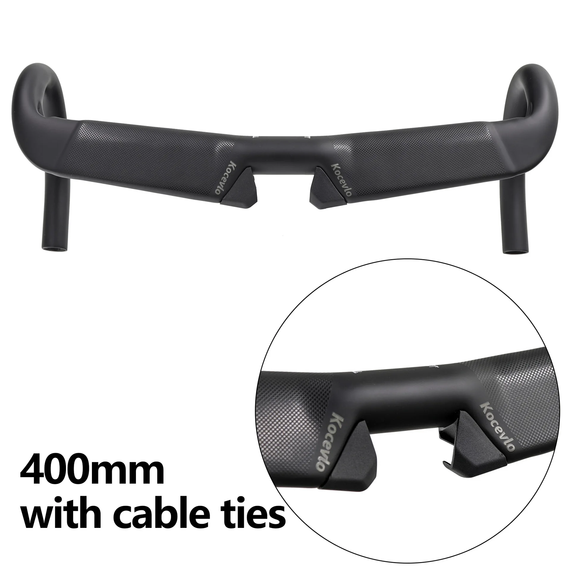 

All Carbon Fiber Road Bike Handlebars, Sports Car Handlebars UD Matt No Standard Windbreaker Handlebars