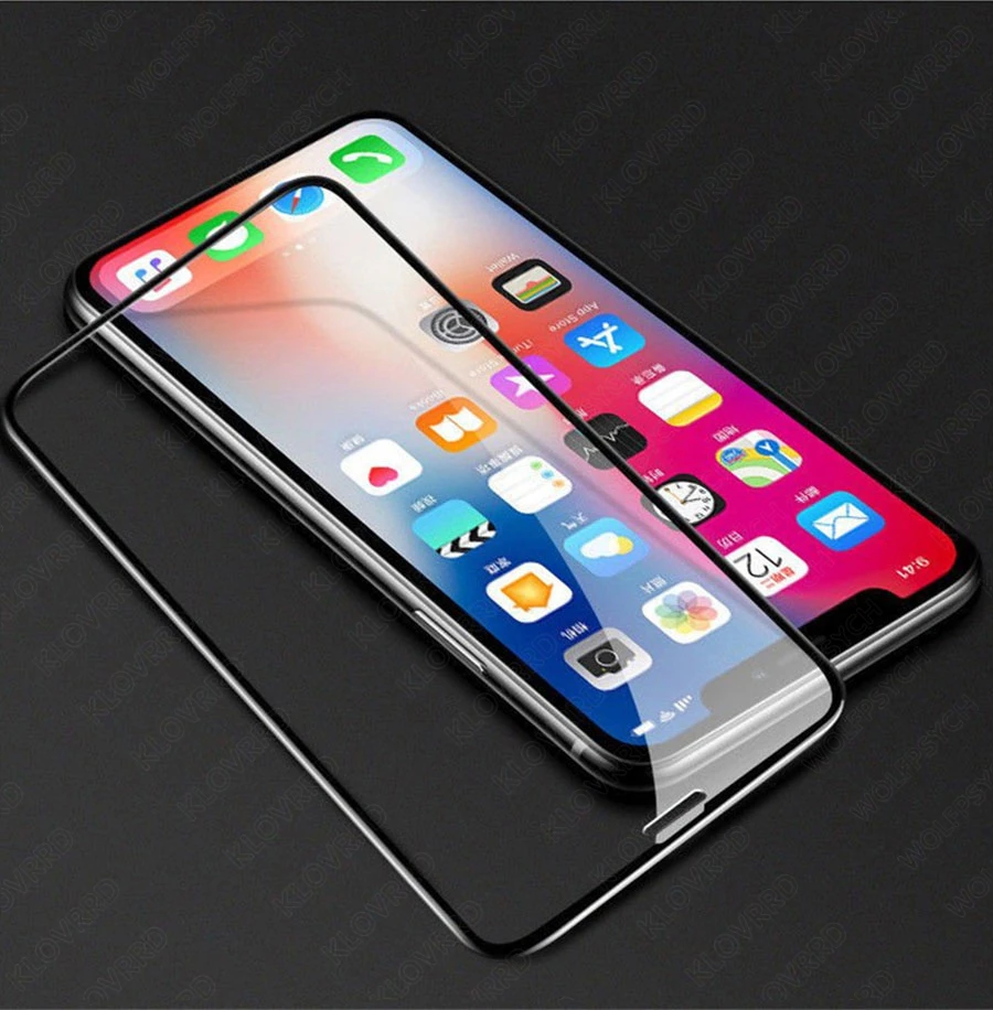 20D полный клей покрытие из закаленного стекла для iPhone 11 pro max протектор экрана для iPhone X XR XS Max 6 6S 7 8 Plus защитная пленка
