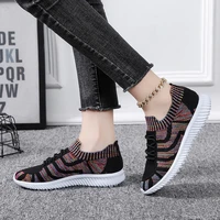 2022 breathable women shoes fashion sneakers for woman mixed colors lace up tenis feminino casual plus size 43 lady shoes ladies