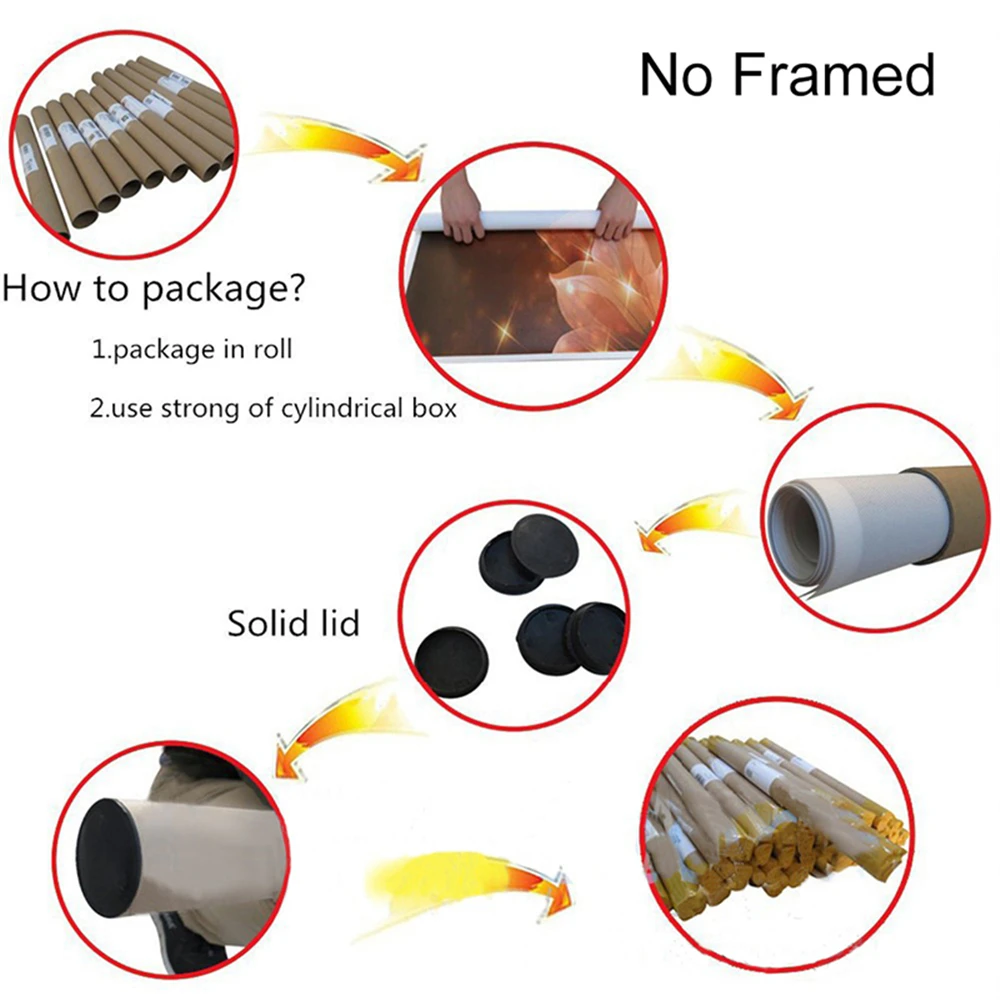 

Modern Red Rose Flower Nordic Style Wall Art Canvas Painting Poster Abstract Print Decorative Picture For Living Room Home Decor