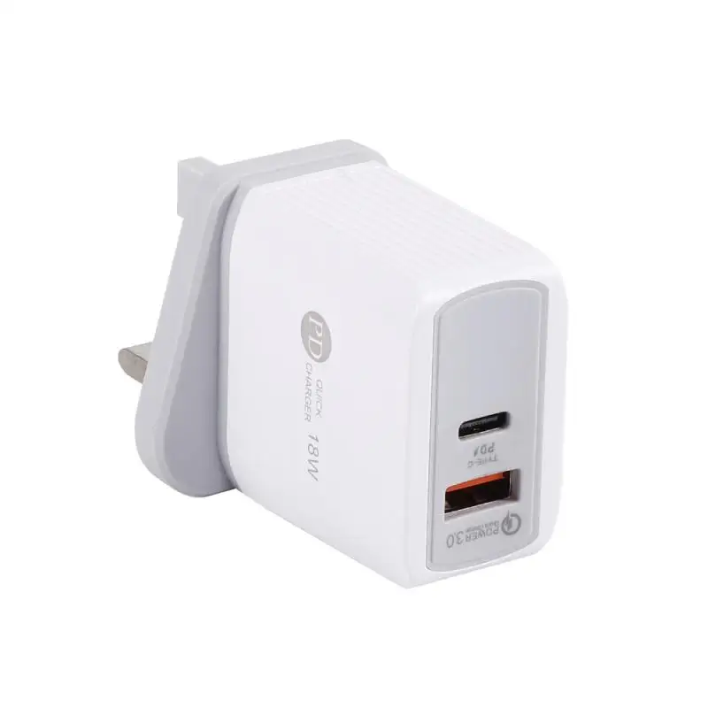 

PD 18W Type-C Charger Compatible With QC3.0 Fast Charging USB Mobile Phone Charger For Most Smart Phones Digital Products HOT
