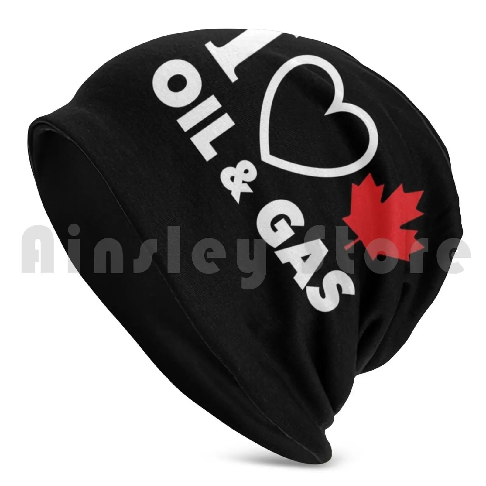 Я люблю канадскую нефть и газ красное сердце кленовые листья провинция Альберта