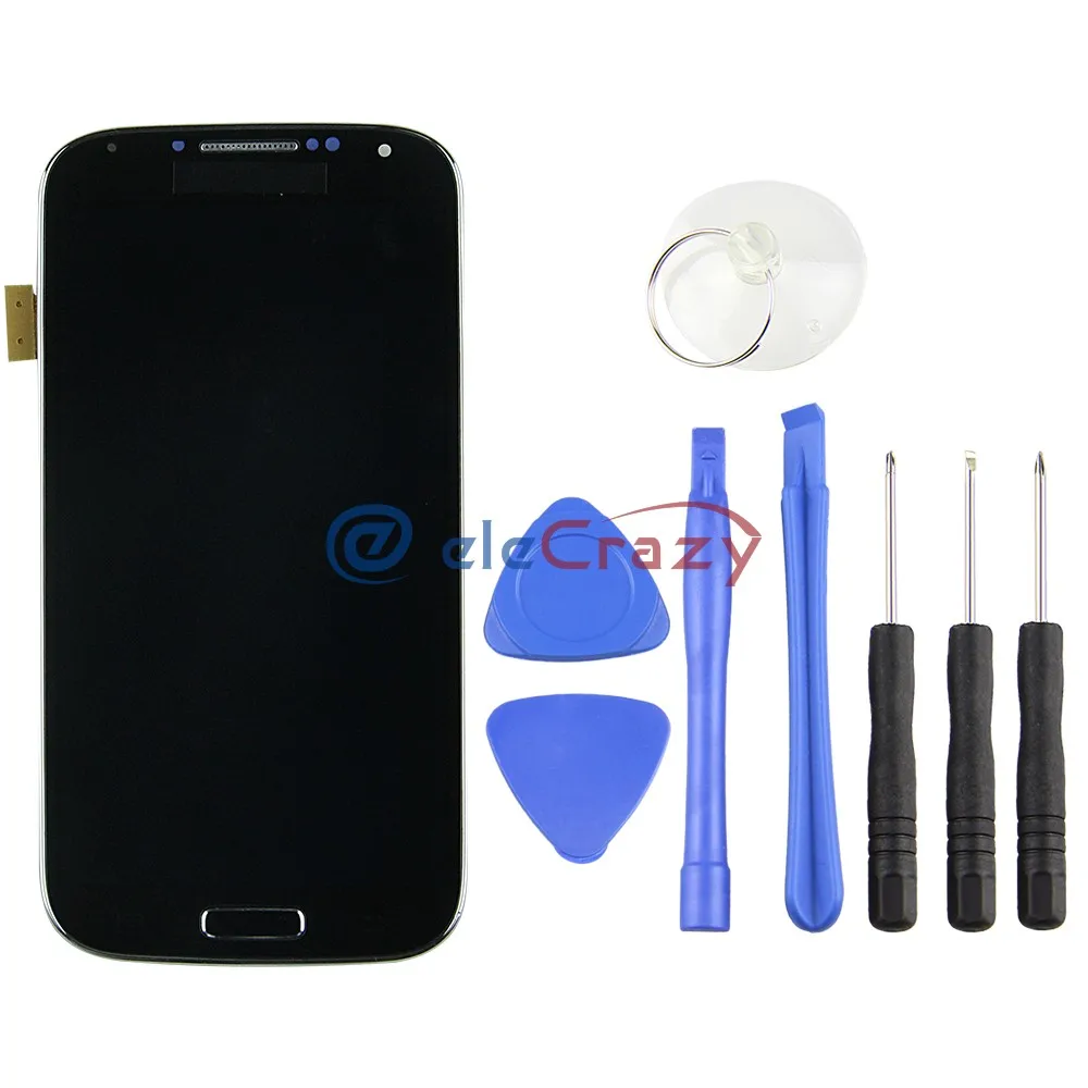 ЖК-дисплей с сенсорным экраном в сборе для SAMSUNG Galaxy S4 I9500 I9505 I9506 I337 100% тестирование
