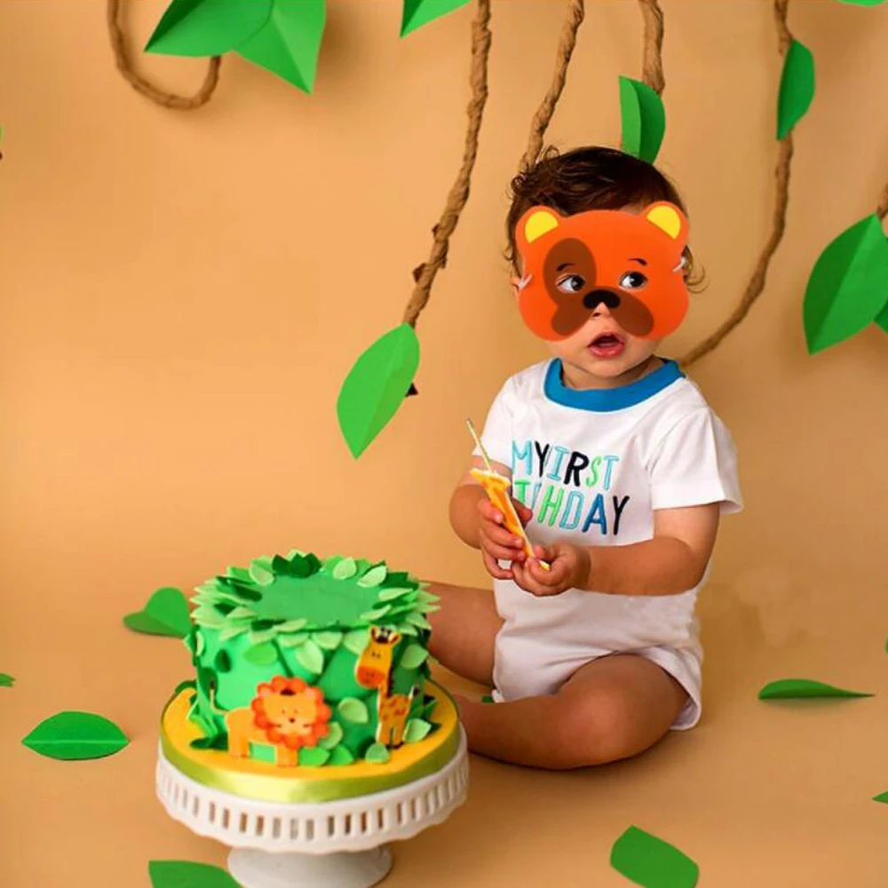 Креативная детская маска из смешной ЭВА 10 шт. с животными детское платье для