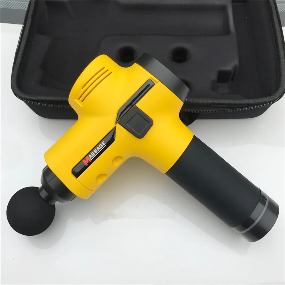 Мышечный Стимулятор массажный пистолет Вибрирующая ГЛУБОКАЯ ТЕРАПИЯ релаксация