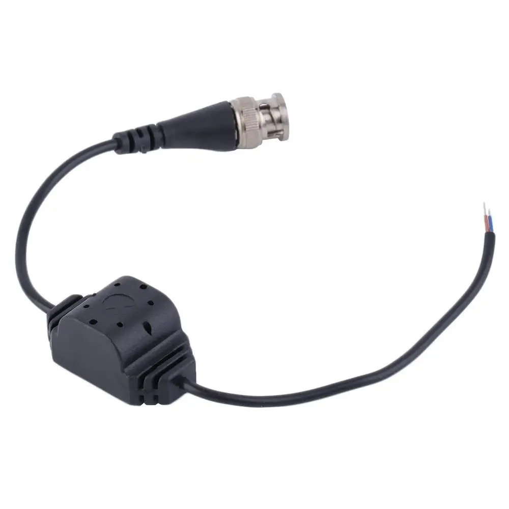 

New 1pair 1Channel Passive Video Transceiver for Balun CCTV Camera UTP Connector Hot Promotion black color