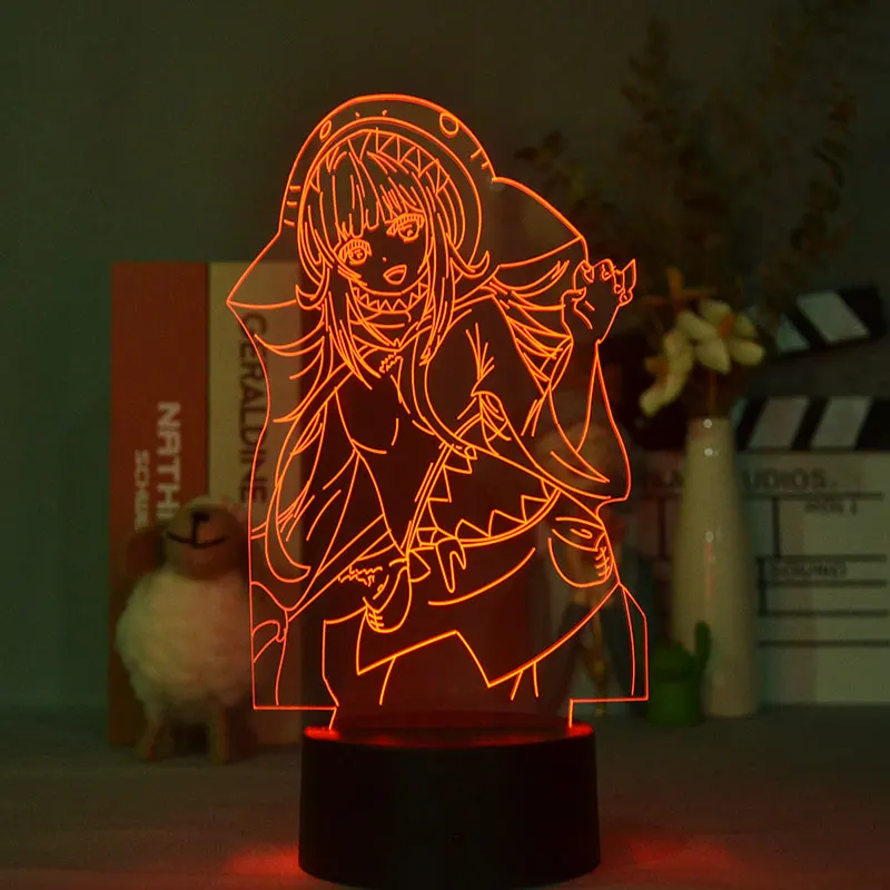 

Japanese Anime Beauty Decorative Lamp 3d Bluetooth Control Base Atmosphere Decorative LED Light Gift Lighting Night touch sensor