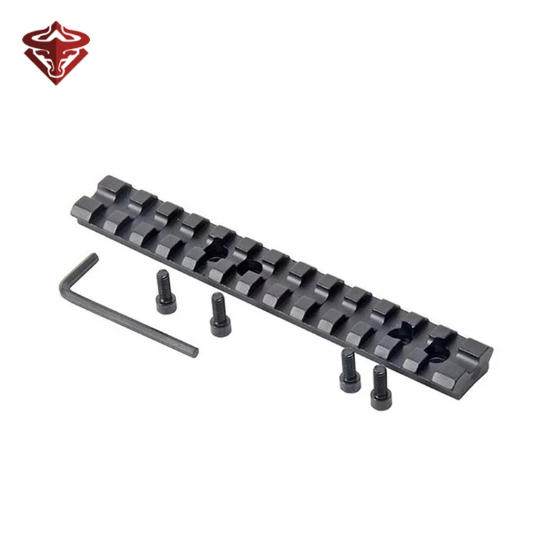 

20 мм крепление для охотничьего прицела Shotgun 13 слотов Picatinny Weaver Rail Mossberg 500590835 Weaver To Picatinny рельсовый адаптер