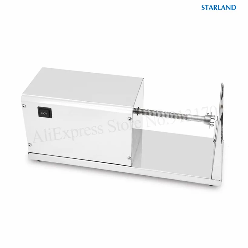売却 電気スパイラルポテトカッター,商用トルネード用,フライドポテト用,ステンレス鋼