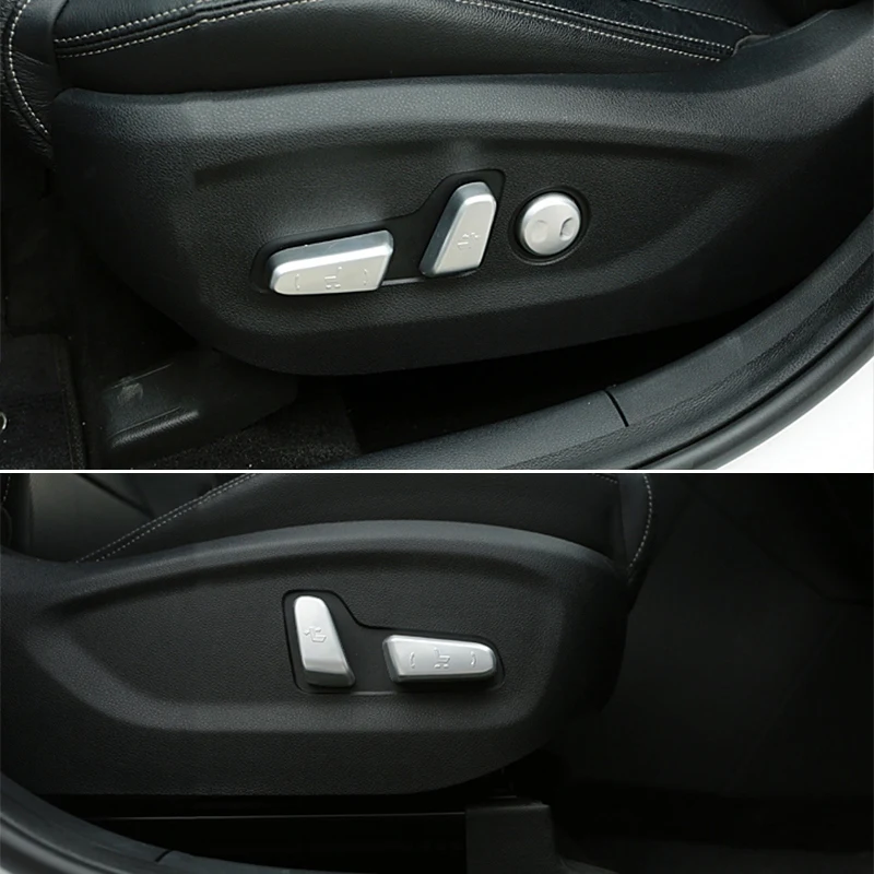 Хромированная внутренняя ручка регулировки сиденья кнопка управления накладка