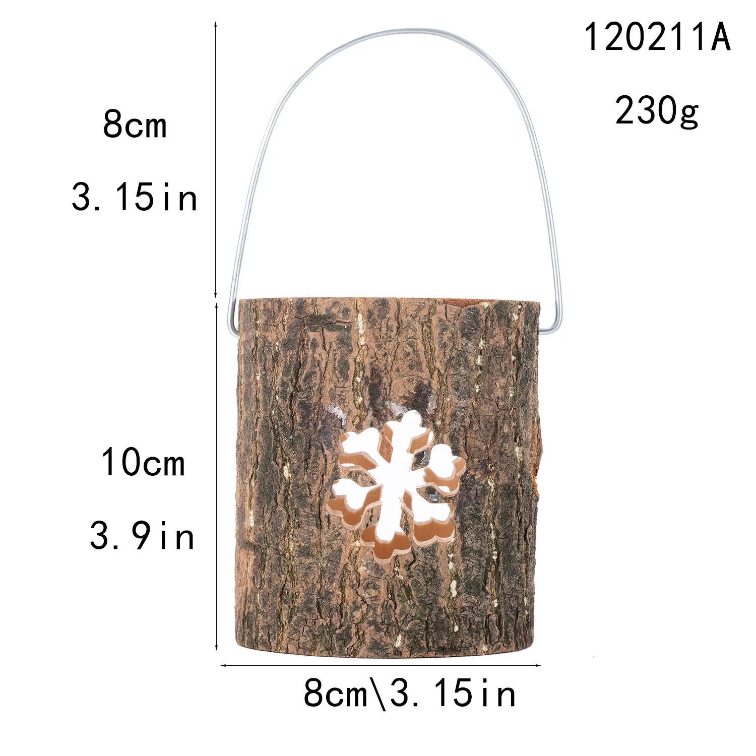 Рождественский декоративный подсвечник подсвечники из сосновой древесины