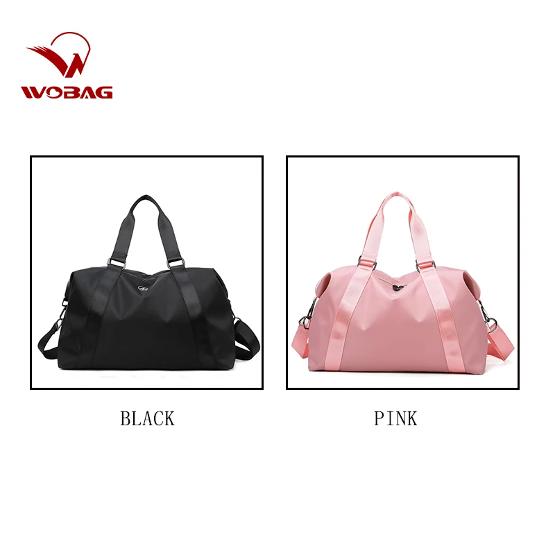 Wobag модная розовая спортивная женская сумка для занятий йогой, тренировочная сумка для отдыха на открытом воздухе, повседневная дорожная сумка