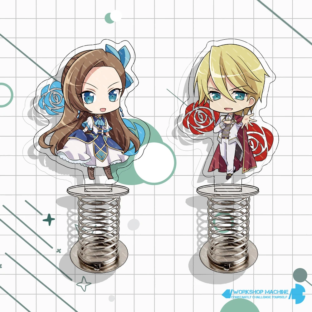 

My Next Life as a Villainess Funny Standee Anime Desk Display Stand Accessories Acrylic Spring Comic Interior Decoration 12cm