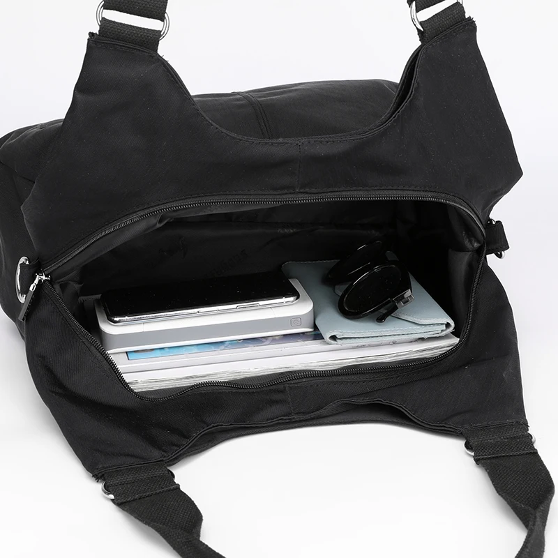

2021 Causual Fashion Messenger Bag Women Shoulder Bag Nylon Handbag Large Capacity Small Fashion Women's Tote Shopping Bag