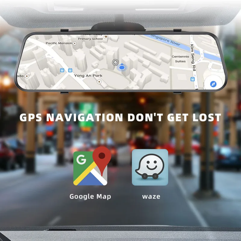 Новейший Android 8 1 ADAS 2 + 16G 10 &quotgps-навигатор видеорегистратор камера WIFI