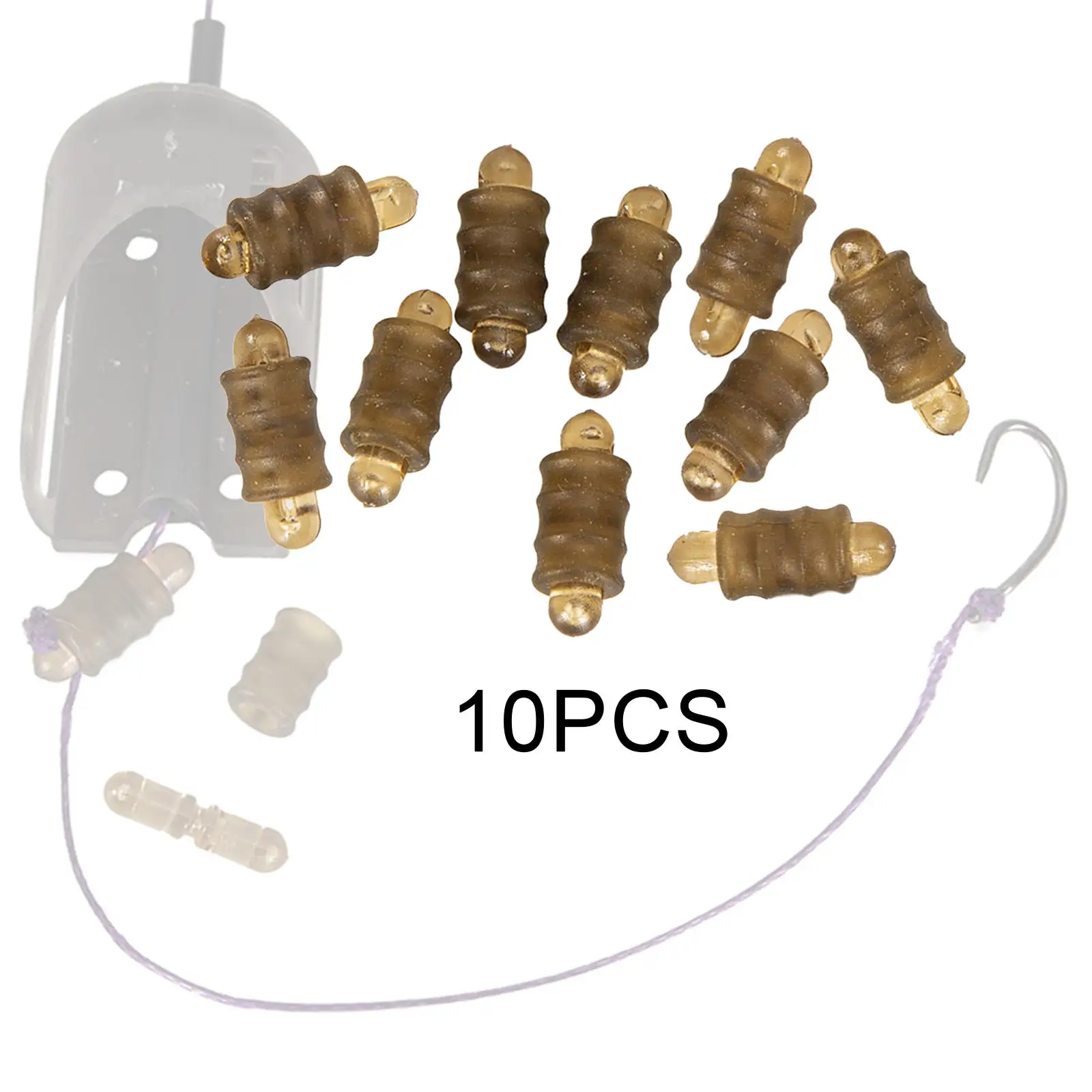 

Рыболовный разъем, 10 шт. Быстросменные бусины для фидера для ловли карпа