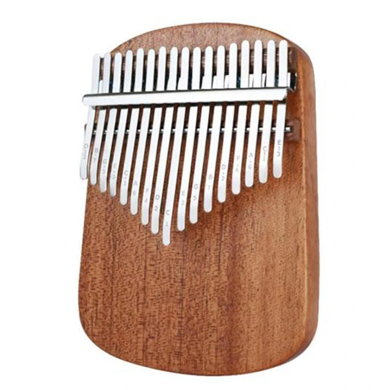 

17-Key Kalimba Thumb Piano Mahogany Spruce Panel Rounded Classical Musical Instrument Wooden Keyboard Beginner
