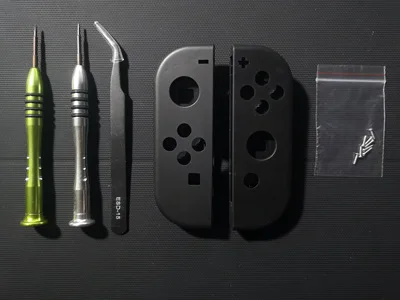 Black Для nintendo Switch NS NX Joy-Con контроллер DIY пользовательский сменный корпус Joy Cons белый чехол для nintendo Switch Joycon - Цвет: Black