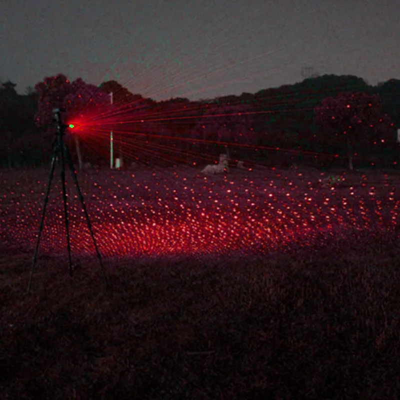 CWLASER 2 в 1 405nm фиолетовый/650nm красная лазерная указка (851) с кулоном виде звезды