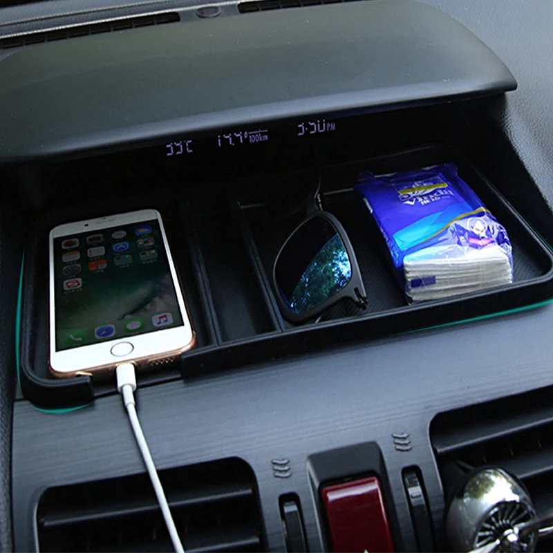 

Auto Silicone Central Control Dashboard Anti-Skid Pad For Subaru Forester 2013-2018 Modified Car Accessories Interior Decoration