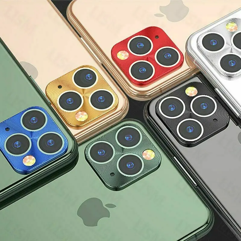 Для iPhone 11 Pro Max полное покрытие HD закаленное стекло Защита для объектива камеры |