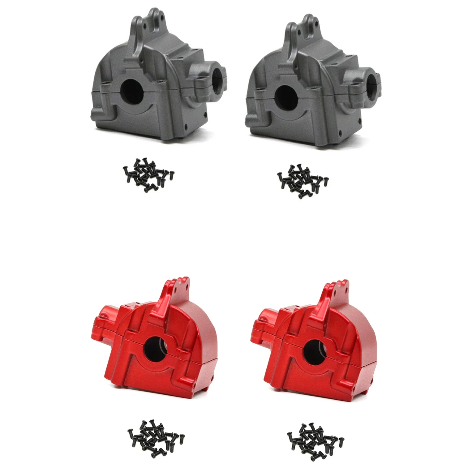 

Metal Wave Box Gear Box Shell Cover Differential Housing 144001-1254 for Wltoys 144001 1/14 RC Car Parts