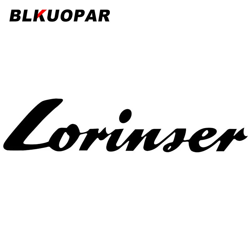 

BLKUOPAR for Lorinser Car Stickers Creative Sunscreen Waterproof Decals Occlusion Scratch Die Cut Motorcycle Vinyl Car Wrap