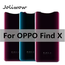 For oppo Find X Back Battery Cover Door Housing case Rear Glass lens parts Replacement for OPPO FIND X Battery Cover