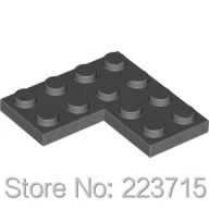 * Угловая пластина 2x4x4*20 шт., деталь для блока просвещения «сделай сам», № 2639, совместима с другими сборными элементами * Угловая пластина 2x4x4*20 шт., деталь для блока просвещения «сделай сам», № 2639, совместима с другими сборными элементами