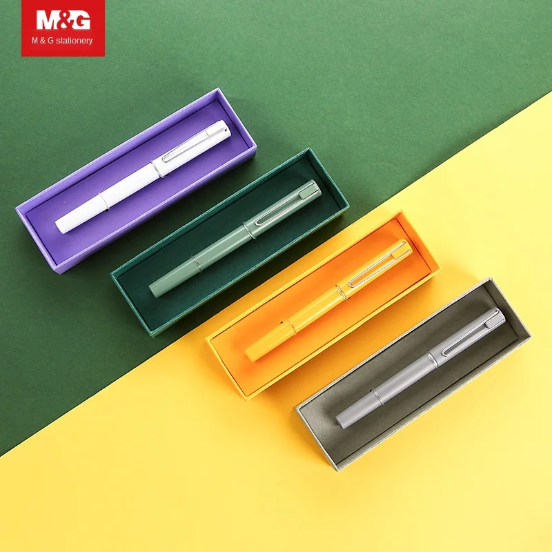 

Перьевая ручка, металлический стержень, AFPV9701, алюминиевый сплав, вращающаяся, впитывающая чернила, со сменными чернилами