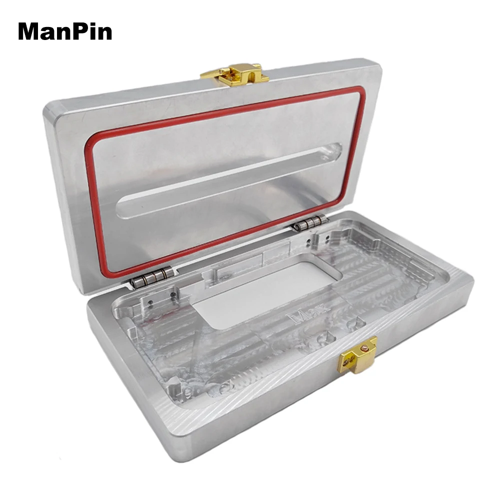 for iphone x xs max 11 pro 12pro mini lcd screen bezel frame glue dispensing press metal mold phone oca lamination repair tools free global shipping