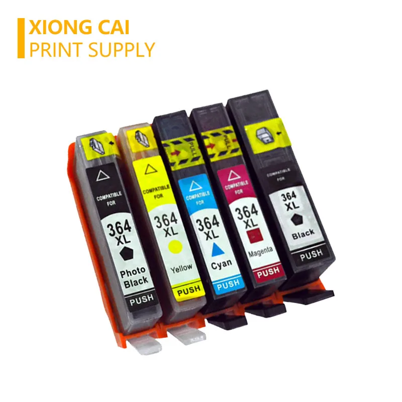 For HP364 Compatible Ink Cartridges 364 364XL for HP Photosmart 5520 6510 6520 7510 B109 B110 B209 C310 C410 FREE SHIPPING | Компьютеры и