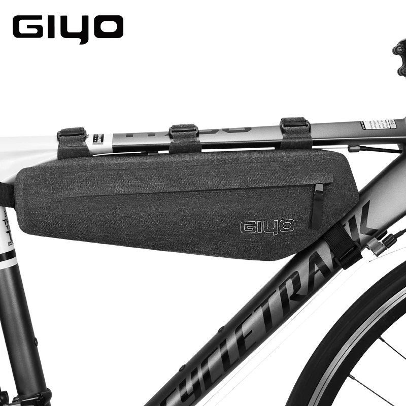 

GIYO Waterproof Bicycle Bag Case Road MTB Bike Frame Bag Pouch Accessories Bicycle Front Rear Tube Saddle Bag For Bike Cycling