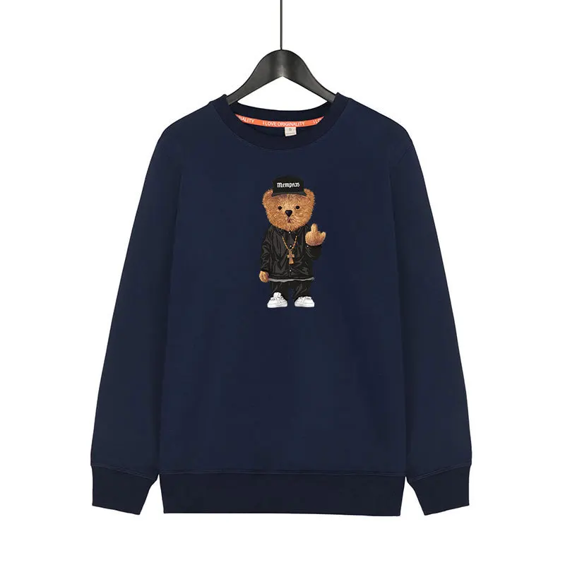 

2021 New Disney Pooh Bear Sweater Hoodies Sweatshirt harajuku Autumn Winter Men's clothing Male Loose Tops Casual Fashion hoodie