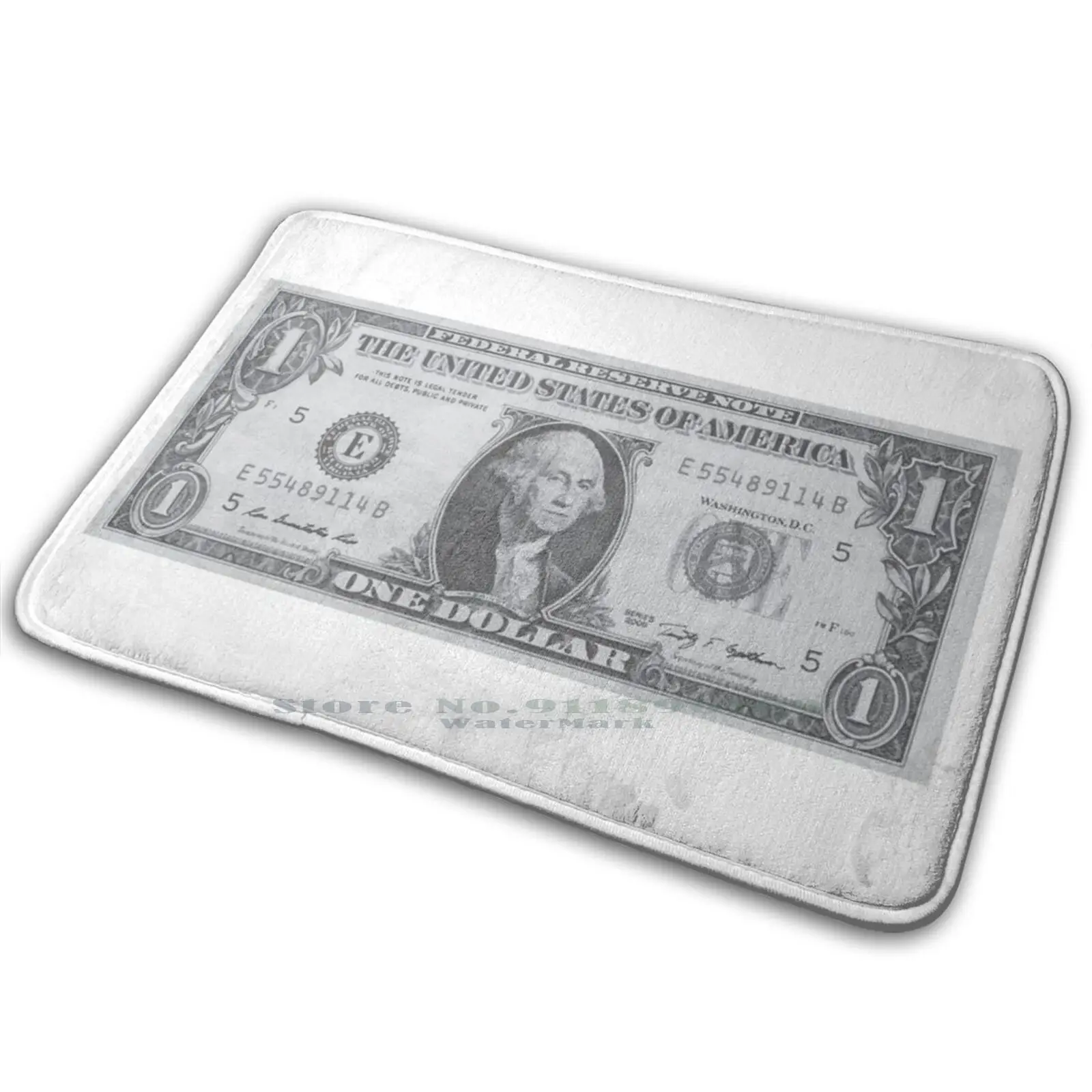 Долларовая купюра. Коврик нескользящий коврик для входной двери в спальню