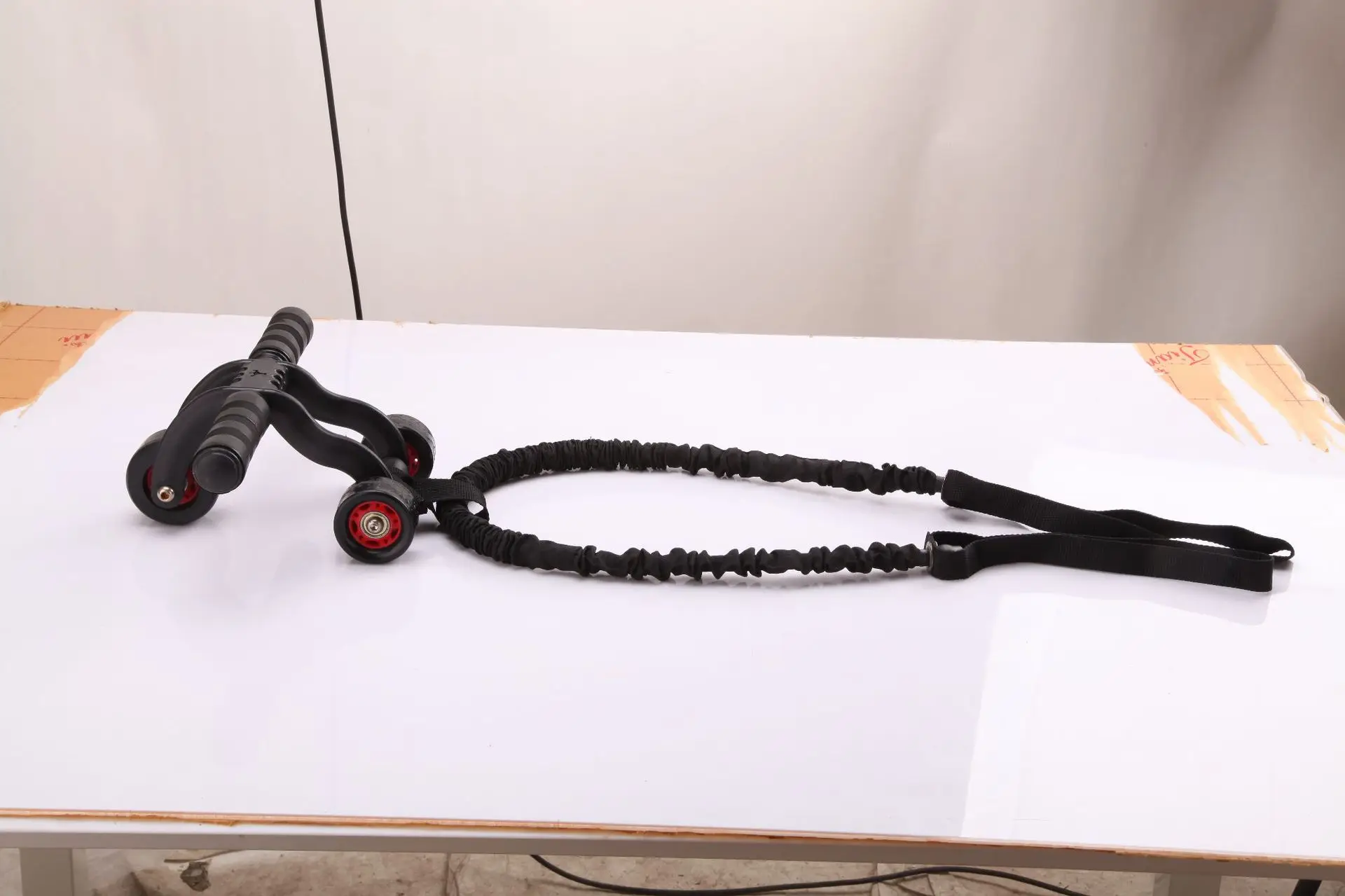 Брюшное колесо Тяговая веревка для брюшной мышцы вспомогательный Тяговый пояс