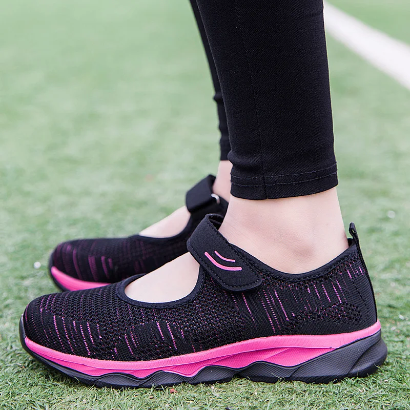 

2021 Sneaker Women Fashion Flat Platform Shoes Woman Breathable Mesh Tenis Casual Sneakers Women Zapatos Mujer Ladies Boat Shoes