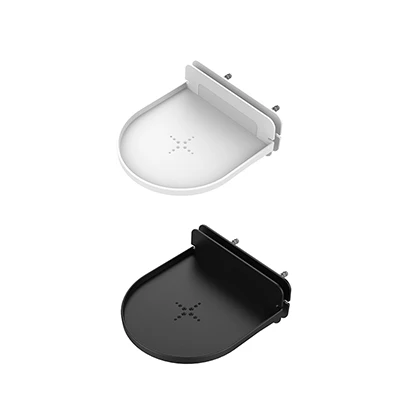1 x white 1 x black Настенный держатель кронштейн для камеры безопасности Поддержка Wyze кольцевой кулачок Amazon Cloud YI гнездо с более умной домашней камерой - Цвет: 1 x white 1 x black