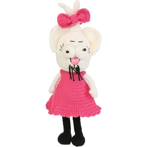 Кролик Девочка амигуруми-сетка ребенок размер 37 см