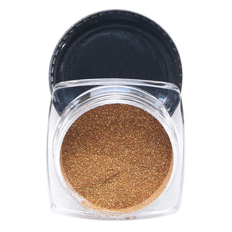 1g/бутылка Радуга пигмент Duochrome голографической Единорог Порошковая голограмма