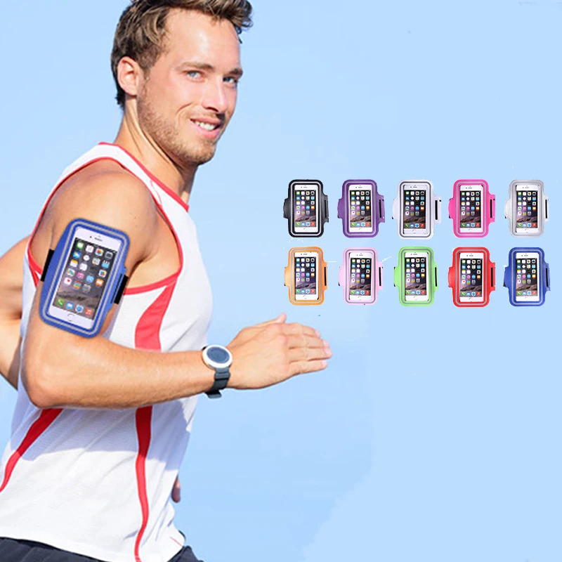 Универсальный спортивный нарукавник водонепроницаемый для бега и езды на