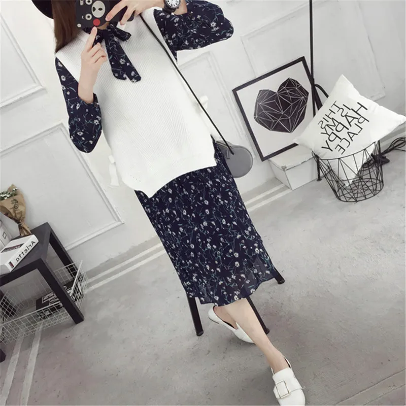 MUMUZI Spring 2021 Wool Sweater Vest Women Sleeveless O-Neck Knitted Female casual tank tops pullover lace up split side | Женская