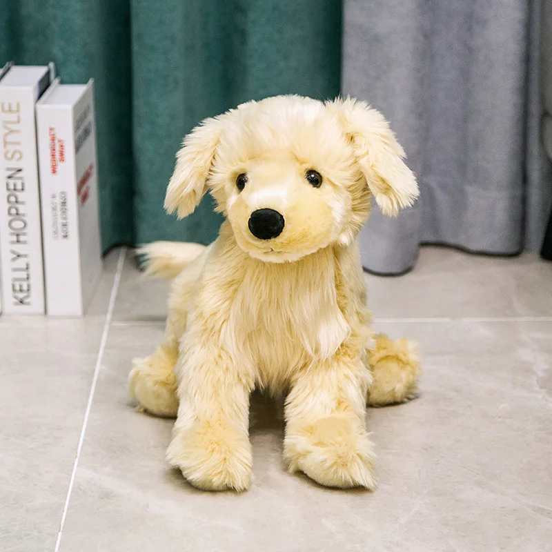 

Realistic Teddy Dog мягкие игрушки plush Toy Dog Stuffed Animal Christmas for Kids Birthday Gift Decoration