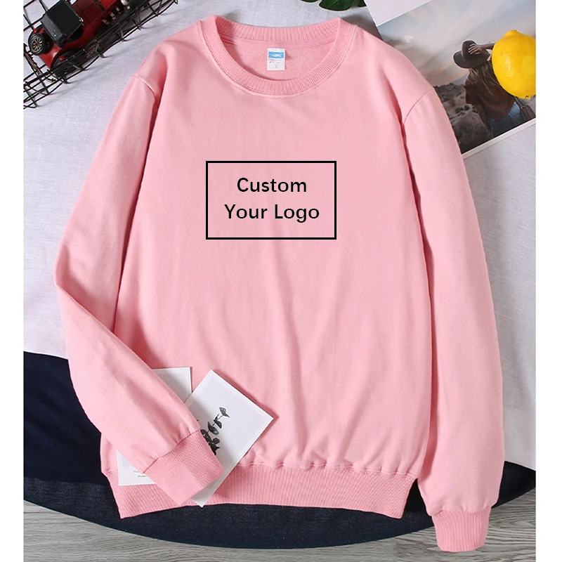 

Plus Size Hoodies Personalized Hoodies Customized Print Sweatshirts DIY Photo Logo Brand Organization's cultural Warm coat