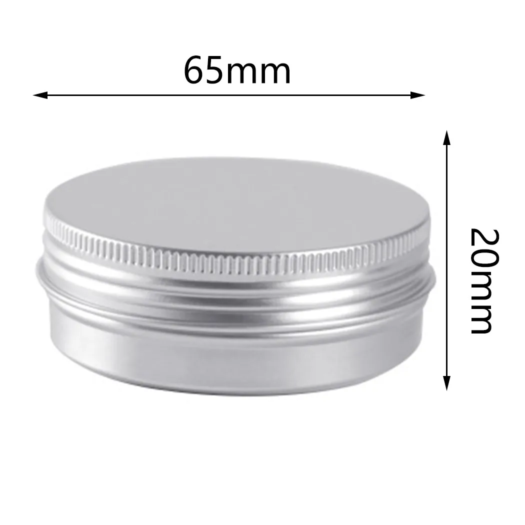 

Small Aluminum Storage Box Storage 10pcs 30g/60g/100g Aluminum Containers