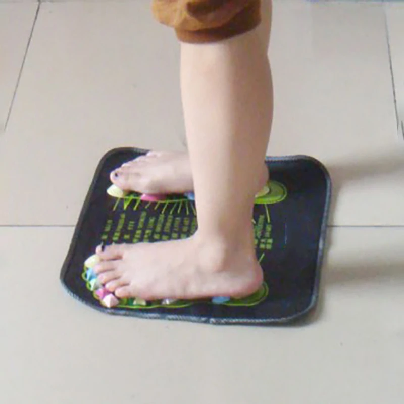 

Foot Massage Pad Blood Circulation Promotion Foot Massager Chinese Health Care Reflexology Walk Stone Pain Relieve Mat Pad
