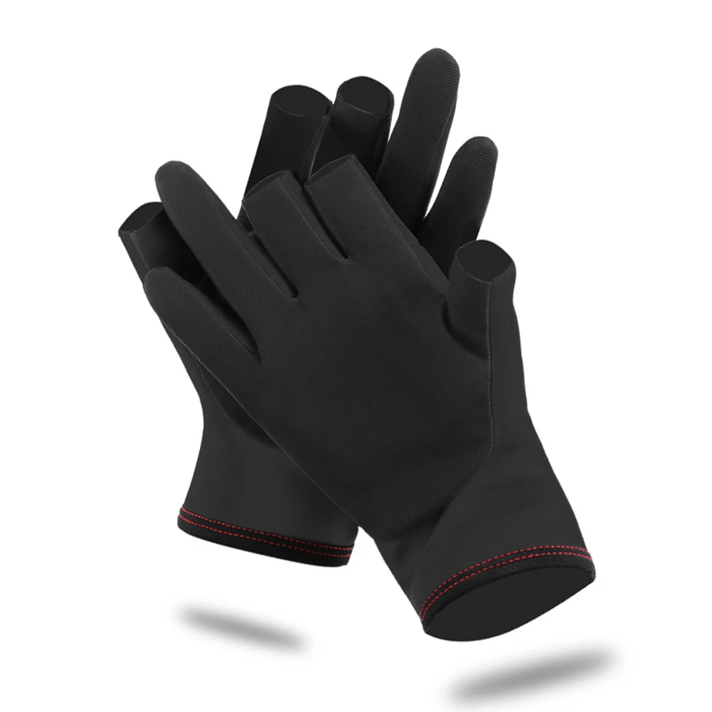 

3-Finger Cut Winter Warm Rock Fishing Gloves Anti-Slip Bike Cycling Gloves Fitness Sports Breathable Gloves