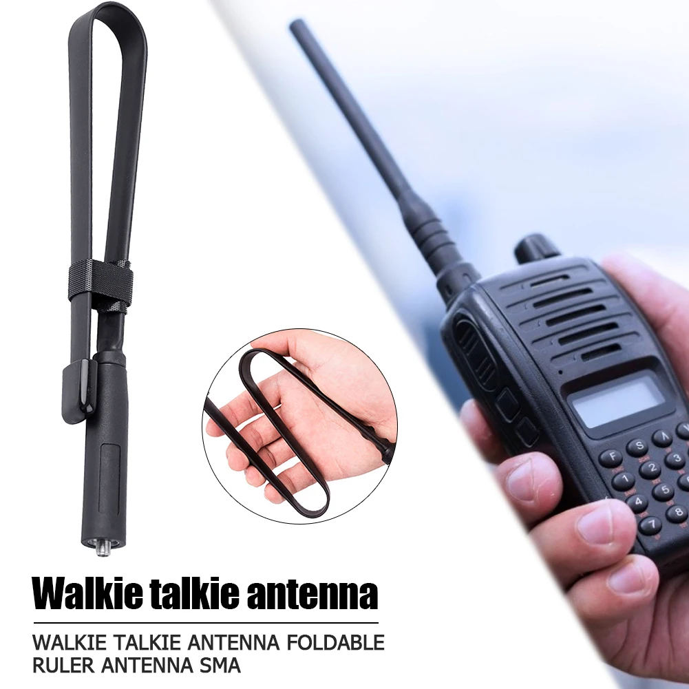 

Antenna Foldable Sma-Female Vhf Uhf For Baofeng Uv-5R Uv-82 Bf-888S Ar-F8 Walkie-Talkie Radio Accessories
